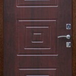 входная металлическая дверь Махагон
